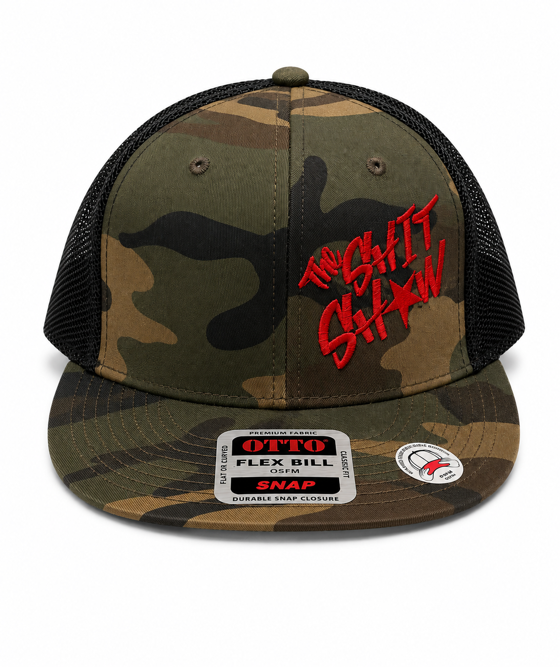 The Shit Show Flat Bill & Trucker Hats