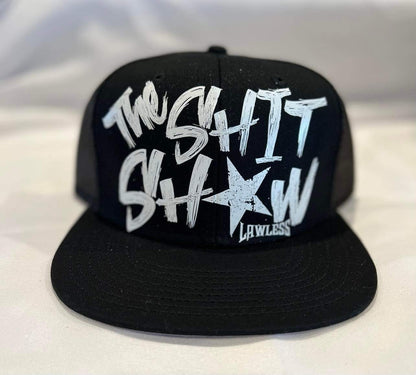 The Shit Show Flat Bill Hats